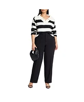Eloquii Women's The 365 Straight Leg Pant