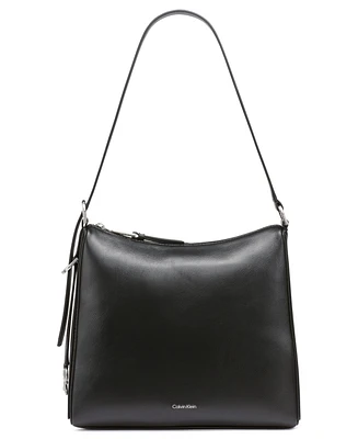 Calvin Klein Mandy Top Zipper Shoulder Bag
