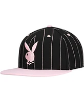 Lids Men's Black Playboy Logo Adjustable Hat