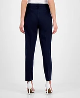 Tahari Asl Women's Classic Mid-Rise Ankle Pants
