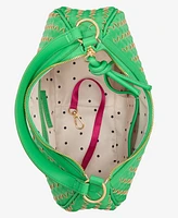On 34th Woven Crossbody Hobo, Exclusively at Macy's