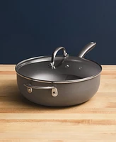 Rachael Ray Professional Hard-Anodized Nonstick 4-Qt. Saucier Saucepan