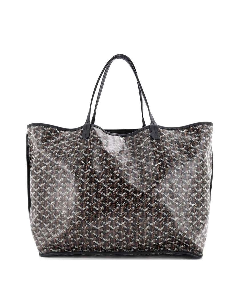 Pre-Owned Goyard Gm Anjou Reversible Tote Coated Canvas