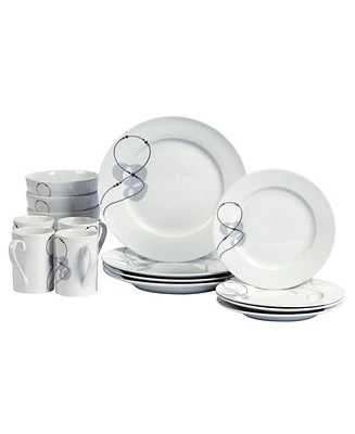 Tabletops Unlimited Jacqueline 16 Pc. Dinnerware Set, Service for 4