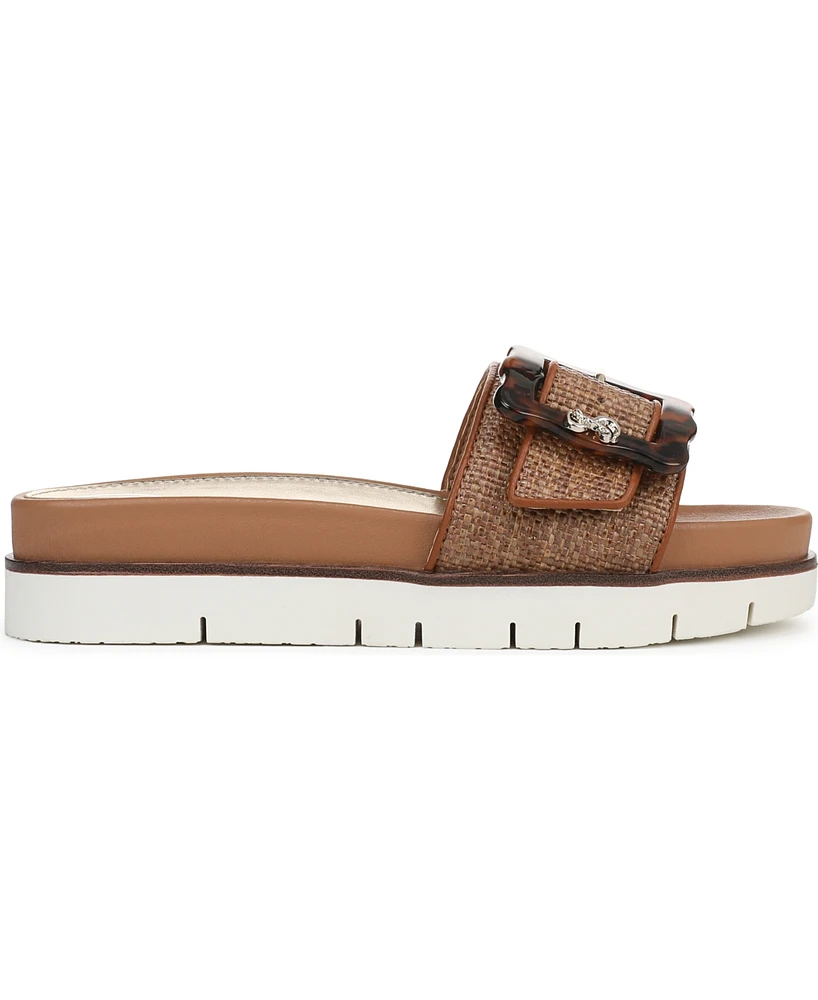 Sam and Libby Women's Andi2 Buckle Platform Footbed Sandals