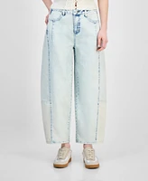 And Now This Women's High-Rise Barrel-Leg Jeans, Exclusively at Macy's