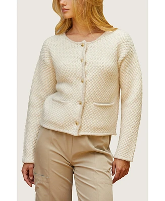 Crescent Women's Sandy Bouncle Knit Jacket