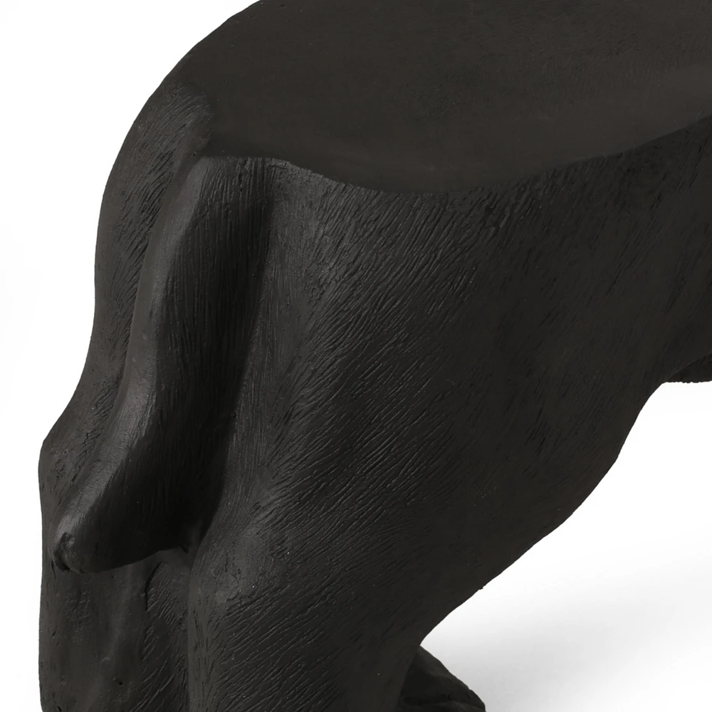 Charming Labrador Concrete Garden Bench: A Touch of Personality for Outdoor Perfection