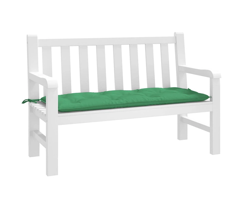 Garden Bench Cushion Green 47.2"x19.7"x2.8" Oxford Fabric