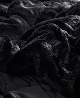 Madison Park Gia Faux-Fur 3-Pc. Comforter Set, Full/Queen