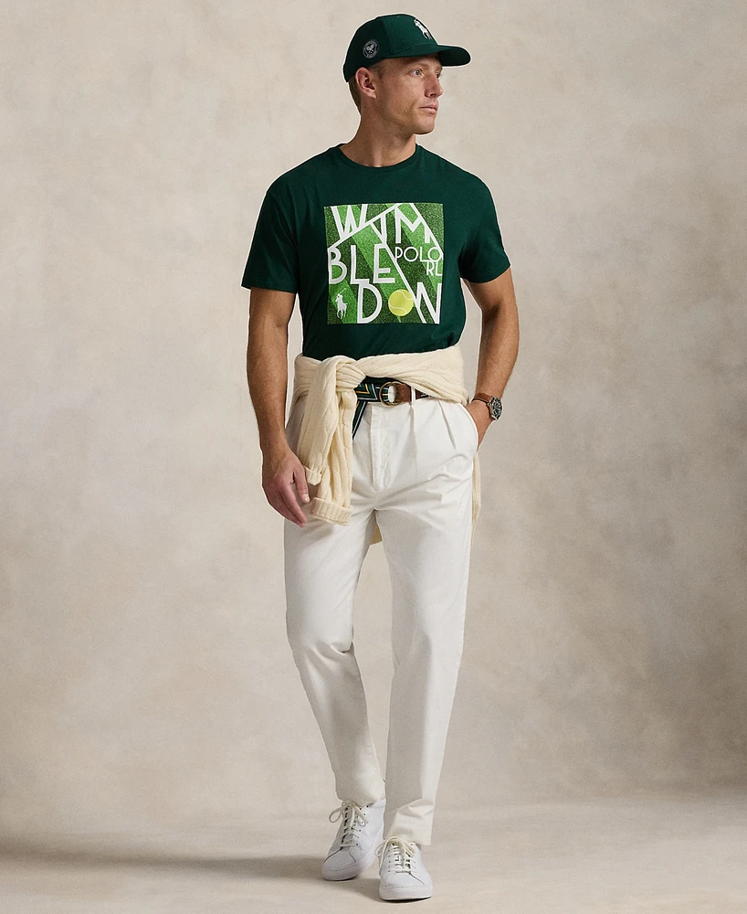 Polo Ralph Lauren Unisex Wimbledon Classic-Fit Logo T-Shirt