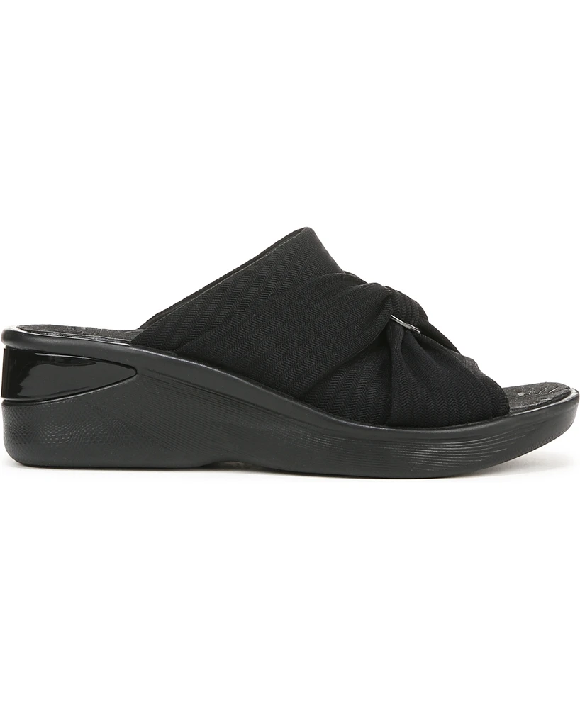 LifeStride Women's Serenade Washable Slide Wedge Sandals