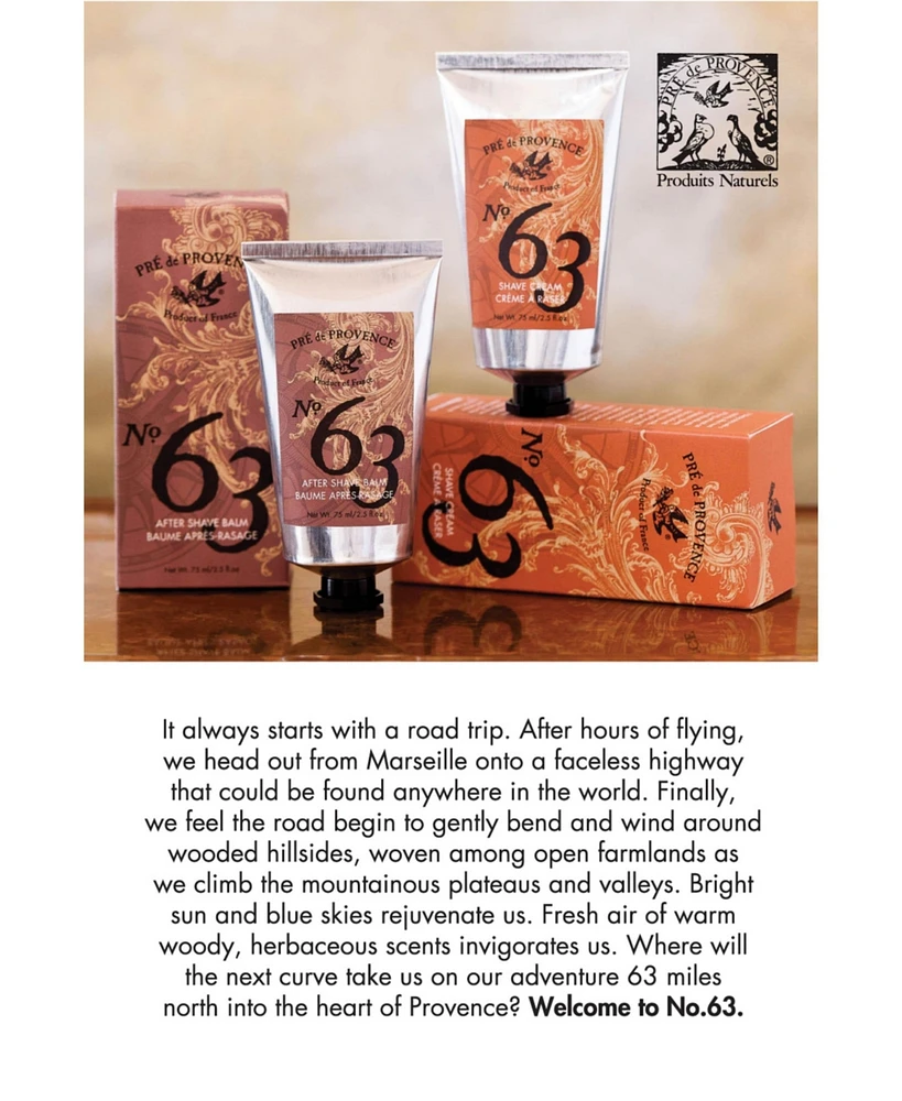 Pre de Provence Men's 63, Lotion, 240 Ml