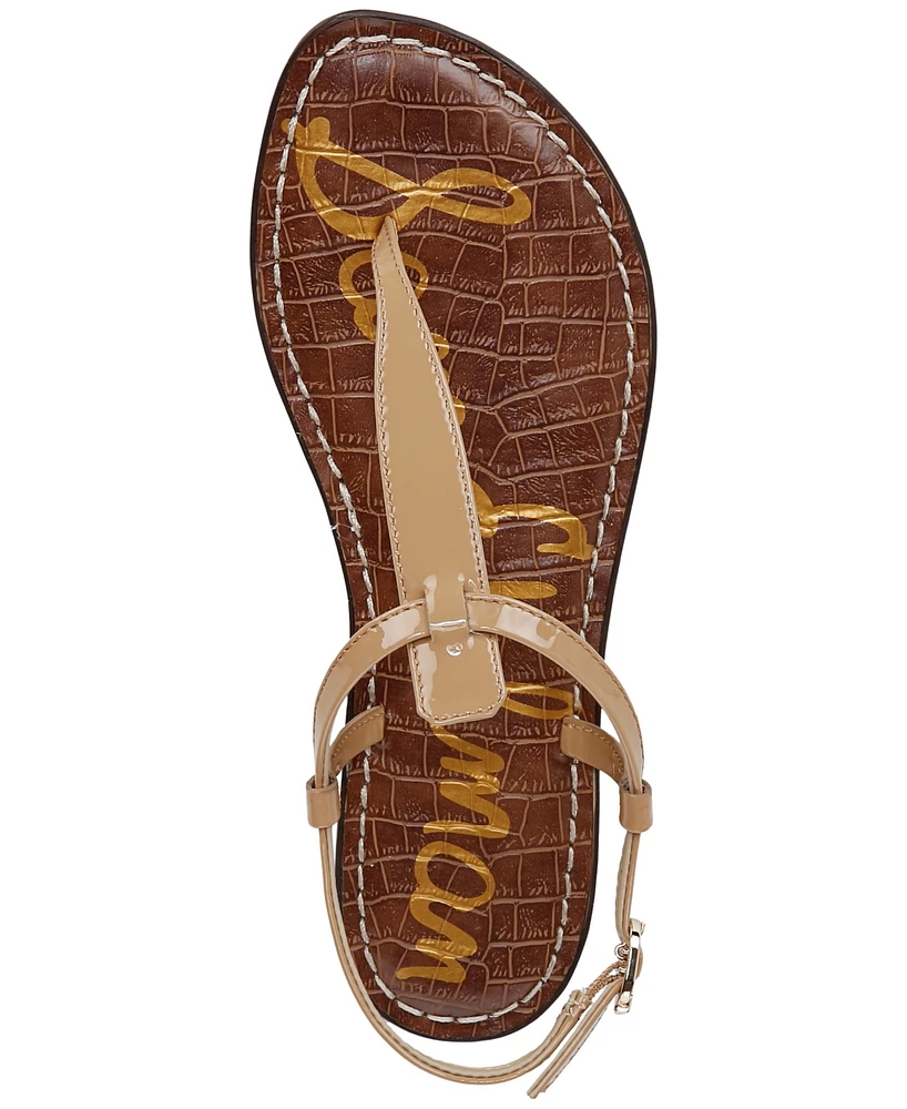 Sam Edelman Women's Gigi T-Strap Flat Sandals