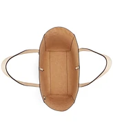 Lauren Ralph Pebbled Leather Extra-Large Cameryn Tote Bag