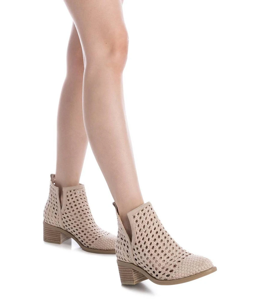 Women's Braided Ankle Booties By Xti