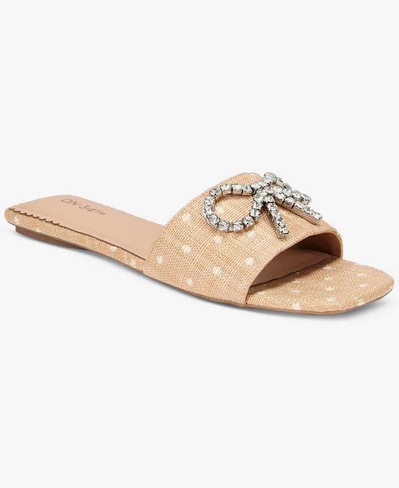 On 34th Women's Jazziee Bow Sandals, Exclusively at Macy's