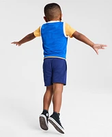 Epic Threads Toddler Boys 2T-4T Mesh Tank Top, T-Shirt & Shorts, 3 Piece Set, Exclusively at Macy's