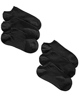 Hue Women's 6 Pack Cotton No Show Socks U6421