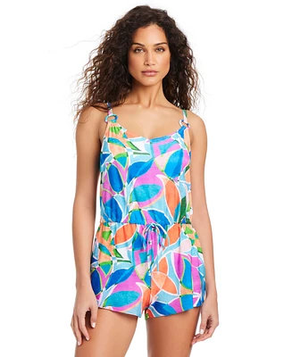 Beyond Control Captiva Island Blouson Romper
