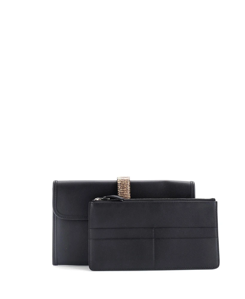 Pre-Owned Hermes Jige Duo Clutch Swift