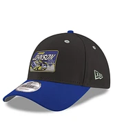 New Era Men's Black/Royal Jimmie Johnson Nascar Hall of Fame Class of 2024 9FORTY Adjustable Hat