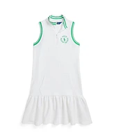 Polo Ralph Lauren Big Girls Big Pony Logo Terry Dress