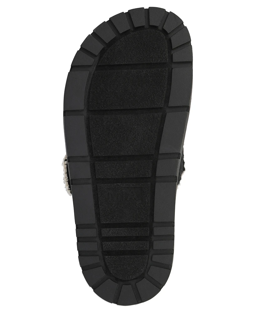 Mia Women's Gabri Double Strap Slip-On Slide Sandals