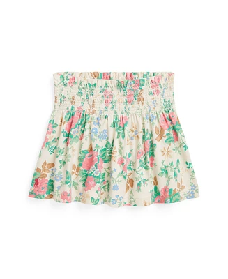 Polo Ralph Lauren Toddler and Little Girls Floral Jersey Skirt