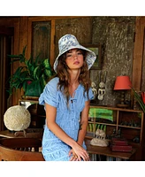 Brunna.co Nau Botanica Hat In Indigo Blue