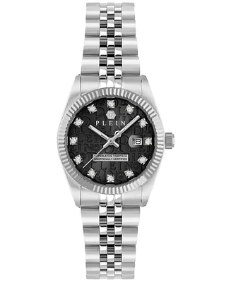 Philipp Plein Women's Date Superlative Stainless Steel Bracelet Watch 28mm