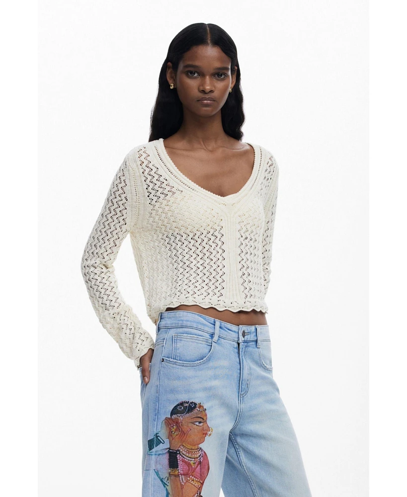 Desigual Women's Boyfriend Jeans Hindi