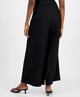 Bar Iii Women's Wide-Leg High-Rise Pants, Exclusively at Macy's