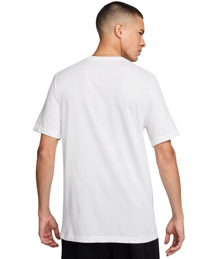 Nike Men's Dri-fit Fitness Short Sleeve Logo Graphic T-Shirt