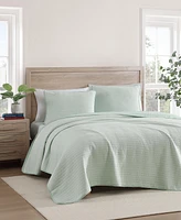 Tommy Hilfiger Ithaca Stripe Cotton Reversible 2-Pc. Quilt Set, Twin