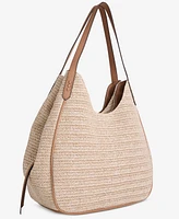 Style & Co Straw Medium 4-Poster Tote