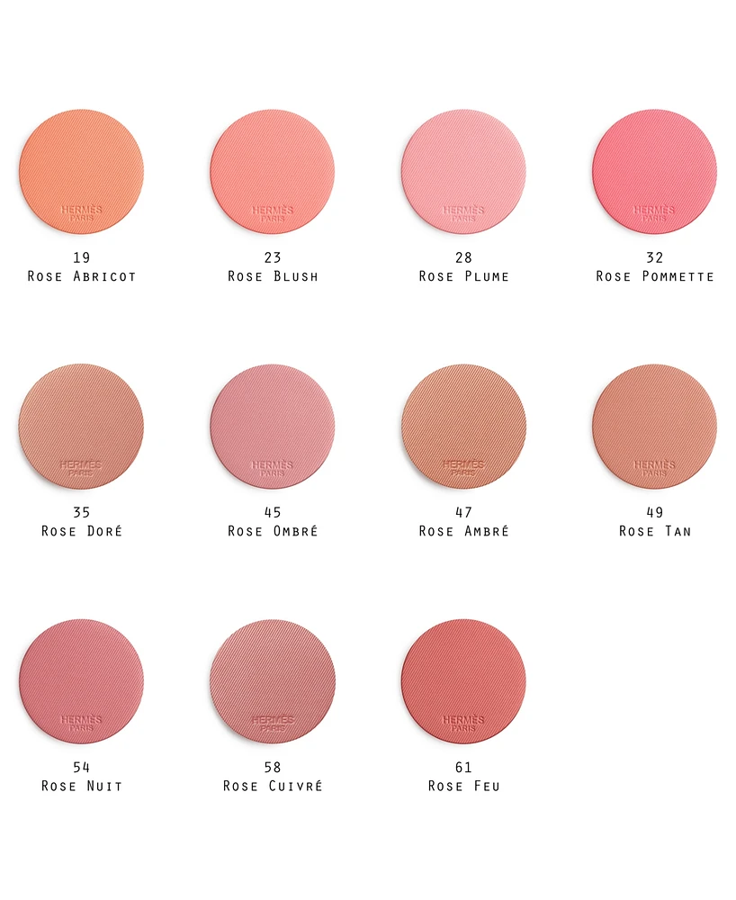 Rose Hermes Silky Blush Powder