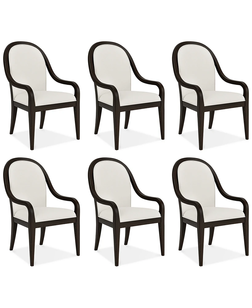 Mazen 6-Pc. Arm Chair Set