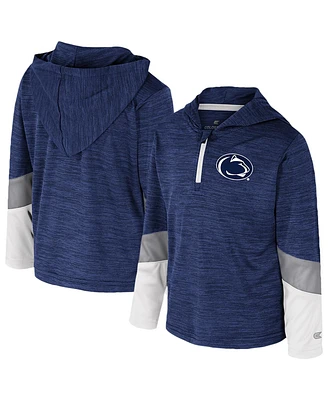 Colosseum Toddler Navy Penn State Nittany Lions Rylos Quarter-Zip Windshirt