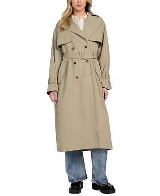 Guess Women's Belted Trench Coat