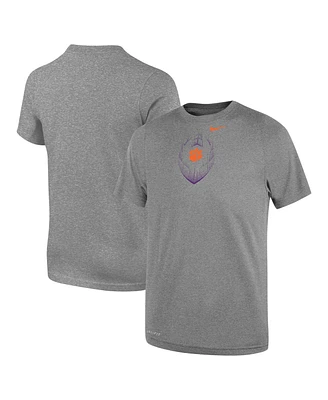 Nike Toddler Gray Clemson Tigers Legend Football Performance T-Shirt