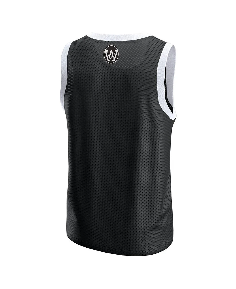 Fanatics Men's Black Golden State Warriors Mesh Tank Top
