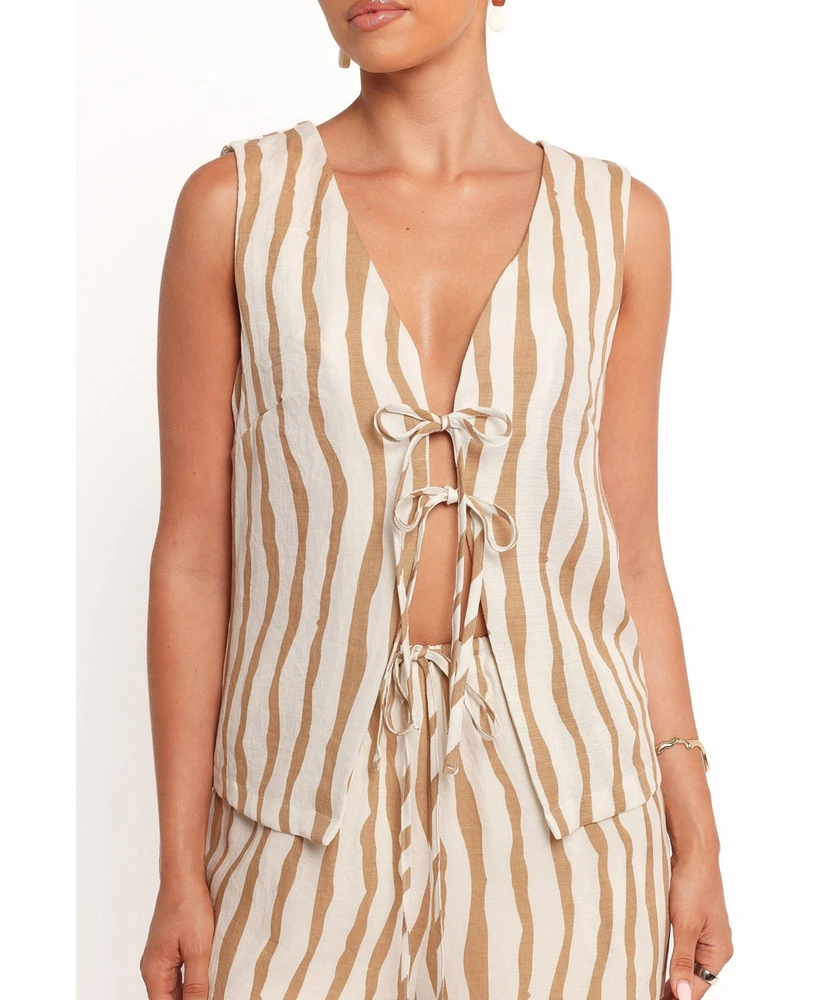 Petal and Pup Women's Marmo Tie Vest Top