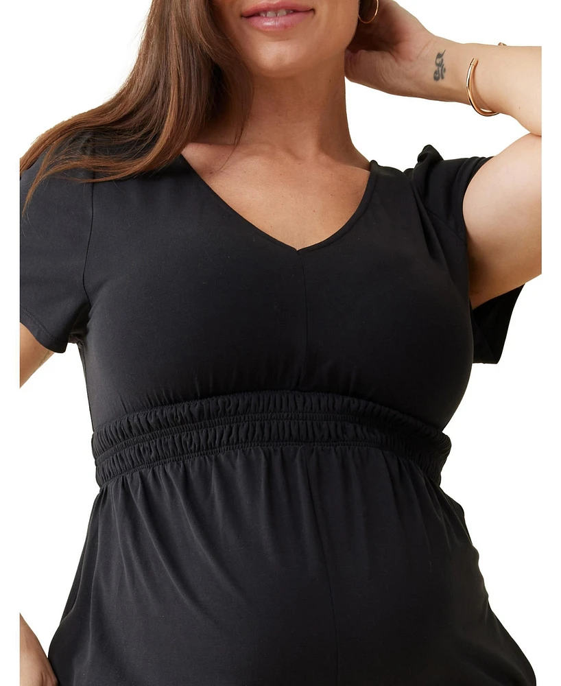 Ingrid + Isabel Maternity Knit Romper