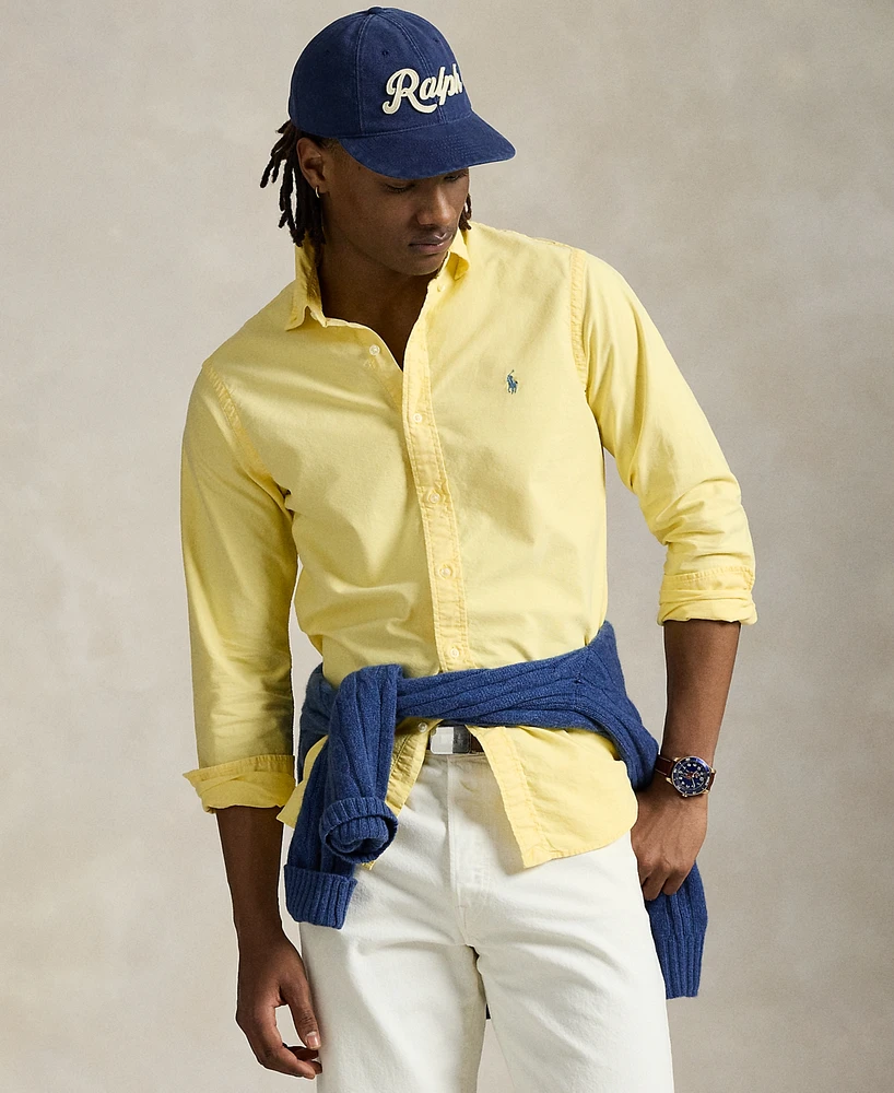 Polo Ralph Lauren Men's Garment-Dyed Oxford Shirt