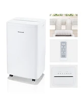 Honeywell 14,500 Btu Portable Air Conditioner for Rooms up to 700 Sq. Ft., Portable Ac with Dual Hose & 101 Pint Dehumidifier, Includes Remote Control