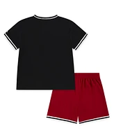Jordan Little Boys 2-Piece Logo Mesh T-Shirt and Shorts Set
