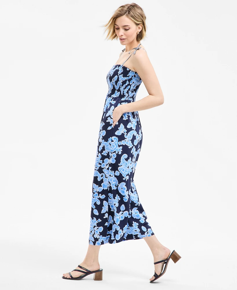 Tommy Hilfiger Women's Athna Paisley-Print Jumpsuit