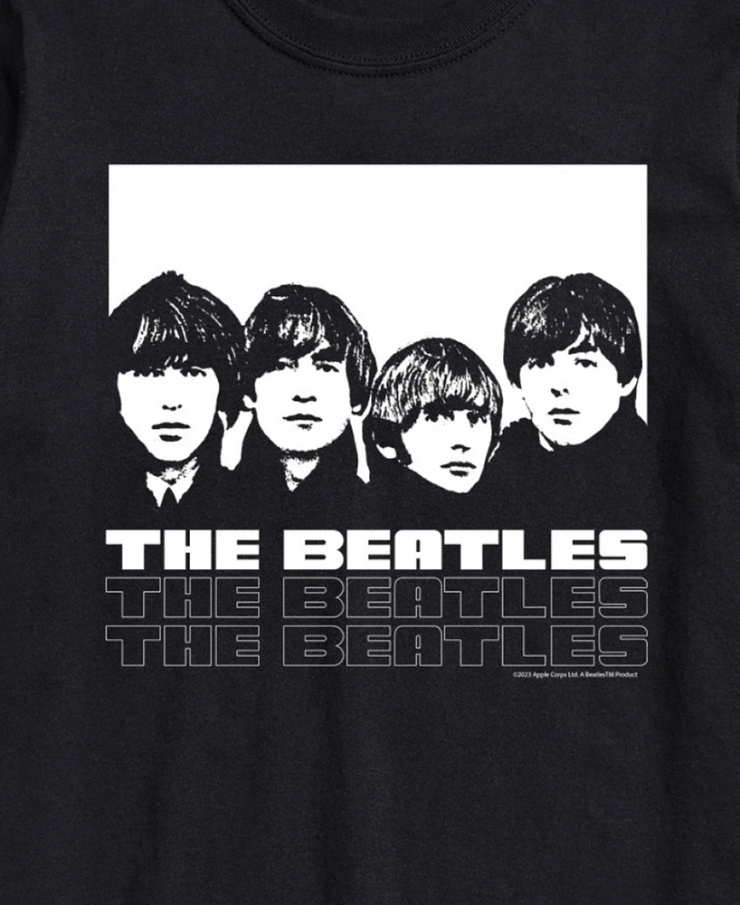 Airwaves Men's The Beatles Group Short Sleeve T-Shirt