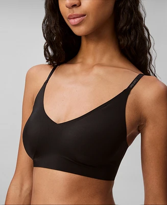 Calvin Klein Women's Invisibles Comfort Lightly Lined Triangle Bralette QF5753